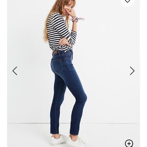 Madewell road tripper skinny jeans